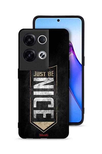 Tolwak غطاء حماية لهاتف Oppo Reno8 Pro Plus 5G - كن لطيفًا