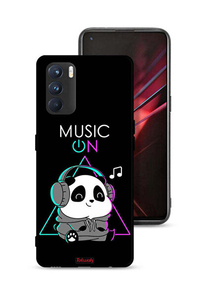 Tolwak غطاء حماية Oppo K9 Pro بطبعة موسيقى الباندا