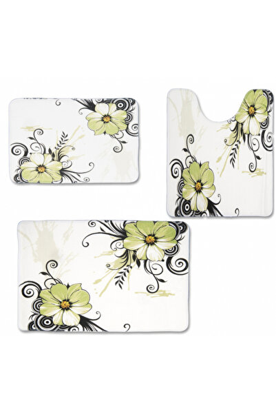 ORYX Set covorase pentru baie format din 3 piese