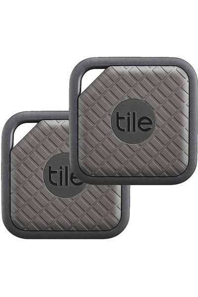 Tile Pro Sport Bluetooth Tracker - Grey, 2 pack