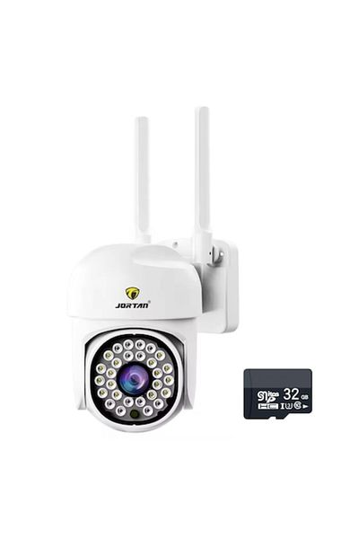 Jortan Camera de supraveghere WiFi Jortan Jortan, 2MP, Full HD, exterior sau interior, alarma, senzori