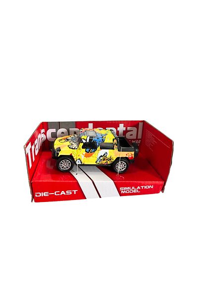Generic Classic Non-Toxic Portable Diecast Unique Car Toy With Openable Doors For Kids 9.5 x 4 x 3.5 cm