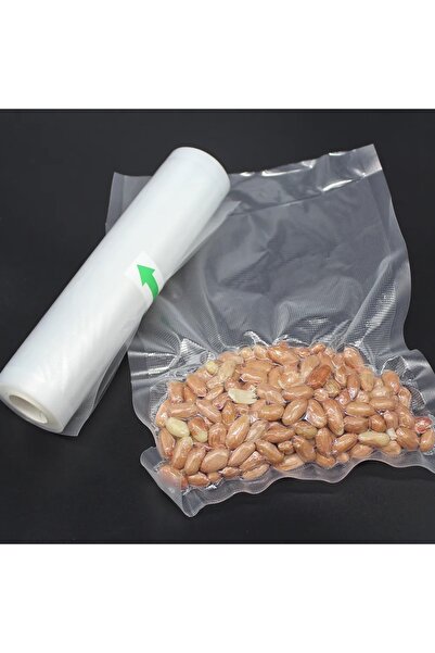 Novisan 1 Adet 20cmx5 Mt + 1 Adet 25cmx5 Mt Toplam 10 Metre Vakum Bobini Tırtıklı Ev Tipi Vakum Poşeti