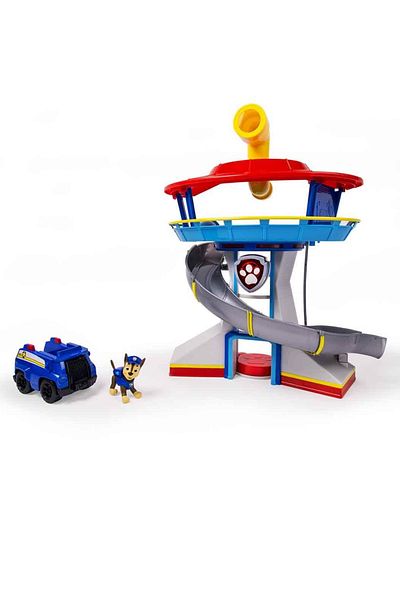 Sunman Paw Patrol Chase Ready for Duty with Sound and Light Watchtower Playset!