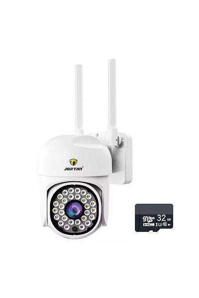 Jortan Camera de supraveghere WiFi Jortan Jortan, 2MP, Full HD, exterior sau interior, alarma, senzori