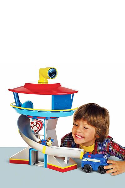 Sunman Paw Patrol Chase Ready for Duty with Sound and Light Watchtower Playset!