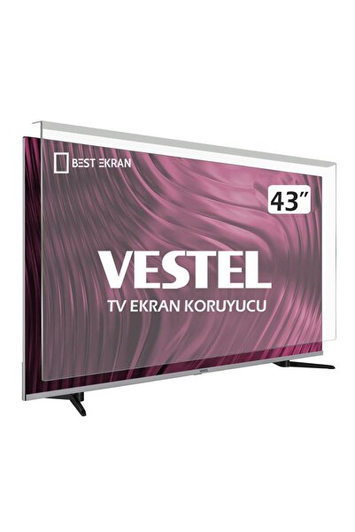 Vestel 43FV9750 TV EKRAN KORUYUCU / 43" inç 108 Ekran 4K Ultra HD Smart VİDAA...