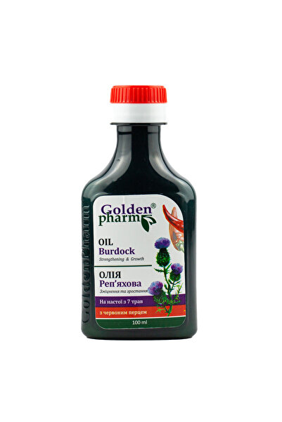 Golden Farm جولدن فارم زيت الارقطيون والفلفل الاحمر100مل