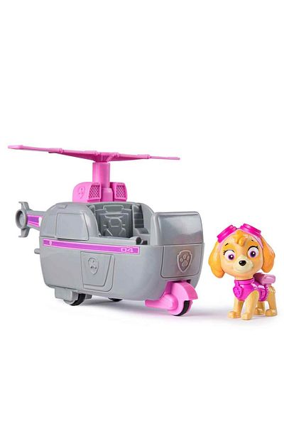 Sunman Brave Hero Skye on Duty! Paw Patrol Skye and Helicopter Playset!