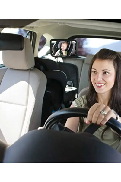 Cartex Araç Arka Koltuk Bebek & Çocuk Dikiz Aynası Araba Dikiz Aynası 360 Derece Dönen Görüş Bebek Aynası