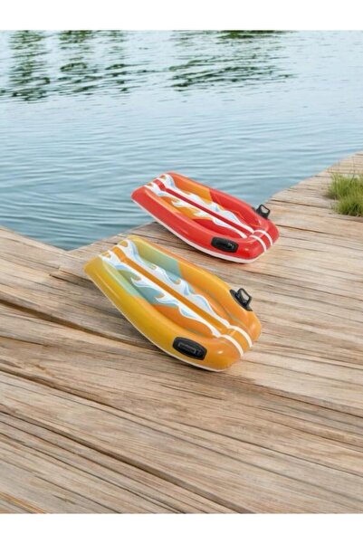 Saatistan سرير ركوب الأمواج بمقبض ملون مقاس 112 × 62 سم، تجربة نوم ممتعة ومريحة