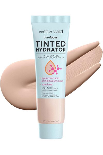 WET N WİLD Bare Focus Tinted Moisturiser For Radiant Skin, Modular Light To Medium Coverage, Semi M