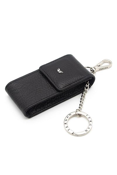 Tergan S1AN00000095-A41 Δερμάτινο Unisex Μπρελόκ - Μαύρο