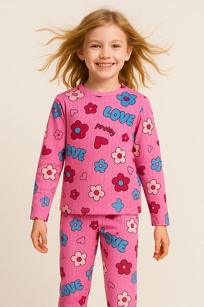 MAXI DRY Cotton Interlock Fabric Seasonal Double Bottom Top Set 3-14 Years