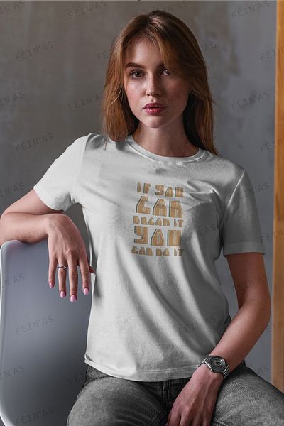 feinas Γυναικείο Tshirt - Αν μπορείτε
