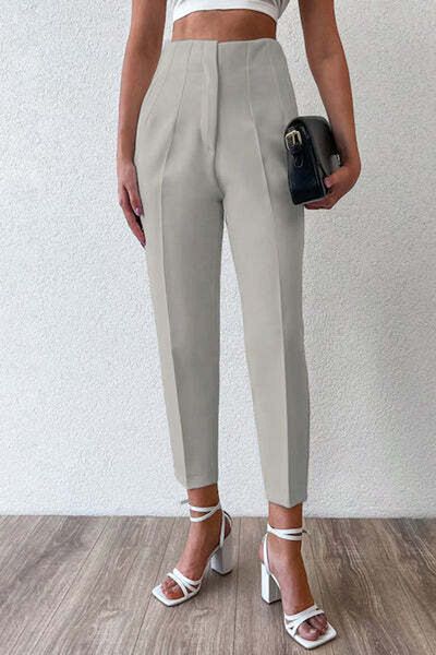 StreetWear Outlet Women's High-Waisted Cropped Pants