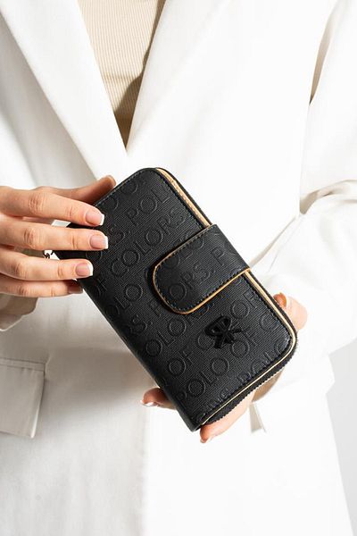 POLO CLUB Original Women's Card Holder Paper & Coin Compartment Model Stylish Card Holder Wallet