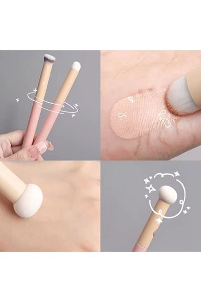 gaman 3 Makeup Brushes Set - Flawless and Soft Application