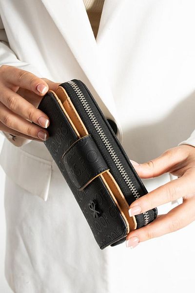 POLO CLUB Original Women's Card Holder Paper & Coin Compartment Model Stylish Card Holder Wallet