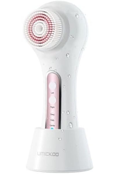 AQGT UMICKOO Face Scrubber Exfoliator, Facial Cleansing Brush Rechargeable