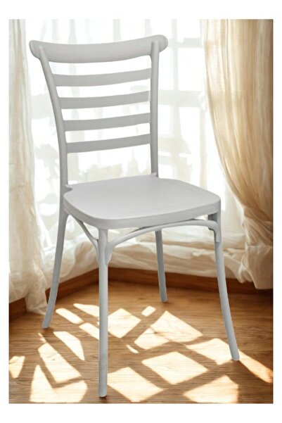 smart home كرسي مفرد من الفايبر بتصميم عصري وأرجل قوية – مقاس 45×45×80 سم |مقعد متين للمكتب، غرفة الطعام