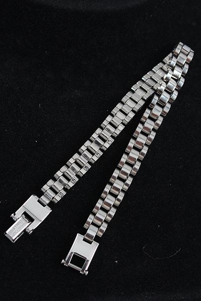 callerrons accessories Cord Model Silver Color Men's Bracelet - Ebj250705W36431