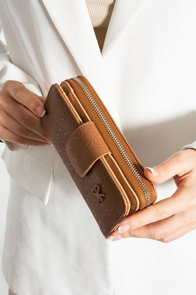 POLO CLUB Original Women's Card Holder Paper & Coin Compartment Model Stylish Card Holder Wallet