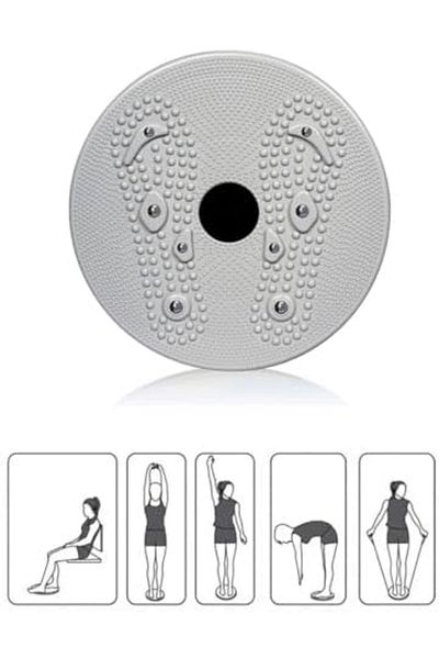 AGD Portable Waist Twisting Machine Multifunctional Fitness Indoor Sports Magnetic Waist Twisting Disc G