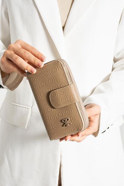 POLO CLUB Original Women's Card Holder Paper & Coin Compartment Model Stylish Card Holder Wallet