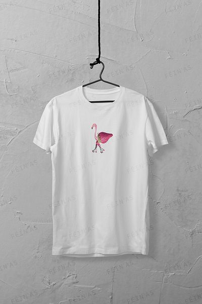 feinas Γυναικείο Tshirt - Flamingo