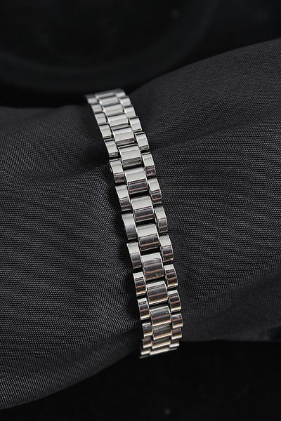 callerrons accessories Cord Model Silver Color Men's Bracelet - Ebj250705W36430