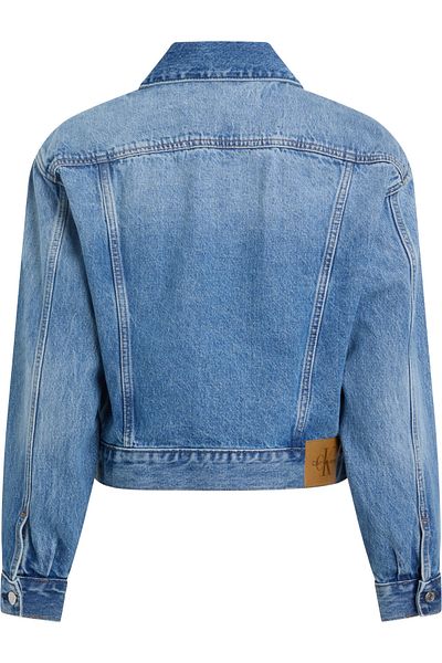 Calvin Klein TRUCKER BUNDA Z 90. LET, ZLATÝ PRACH