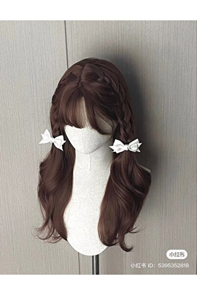 Shiklik MODA Set de 2 funde din satin de culoare albă pentru femei