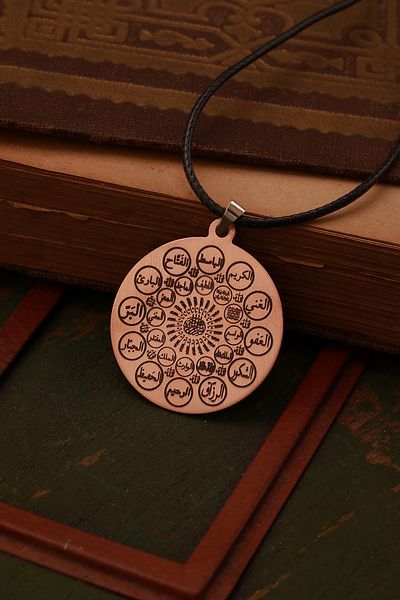 GM SİLVER Customer Celb-I and Wealth Celb-I Talisman Copper Necklace