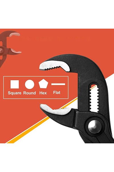 Metal Needs Cleste profesional tip papagal, reglare rapida cu buton, Lungime 250mm, Cr-V