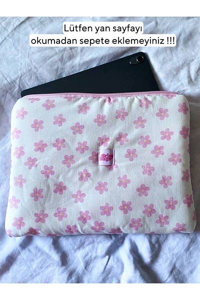 girlsybags Laptop MacBook Tablet iPad Case Thick Protect All Inch Fabric Quilted Computer Case