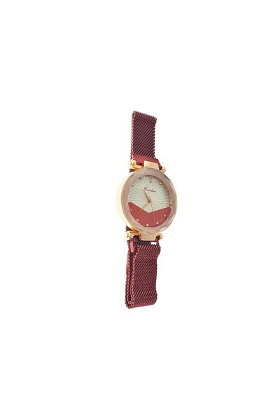 OEM Coraline watch, analog display with crystals, 35 x 10mm case, 16mm wide magnetic strap