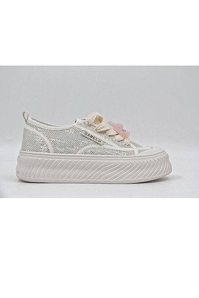 GAMELU Pantofi sport eleganti pentru femei - alb