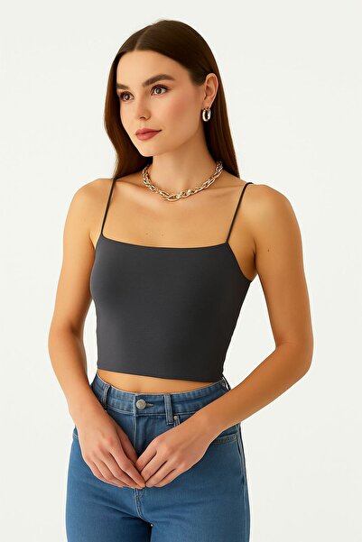 dibcollectionn المرأة حبل حزام القطن المحاصيل الأعلى بوستير بلوزة القميص