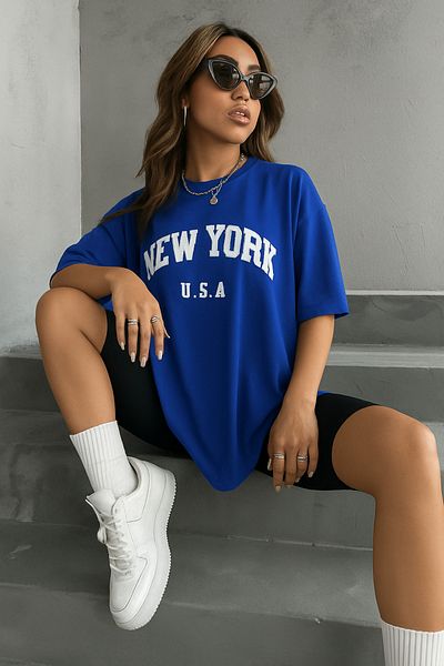 BENROMA 1 tricou este un cadou pentru achiziții de 6 și mai sus în coș - Tricou imprimat supradimensionat