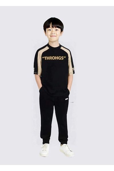 ALANAQA Boys' oversized unisex set, ages 6-16 years