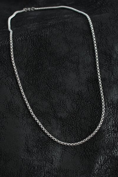 norsary 316L Steel Braided Chain Model Silver Color Men's Necklace
