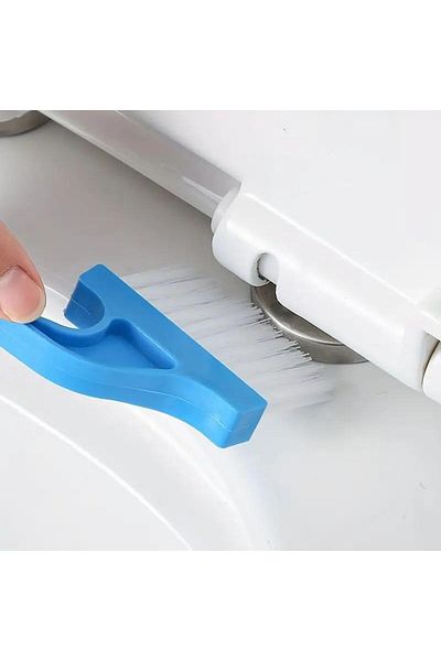 jetfast 2Pcs 18cm Edge Cleaning Brush and Scraper Detail Cleaning Car and Bathroom Brush