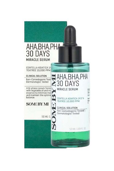 Some By Mi Aha Bha Pha 30 Days Miracle Serum 50Ml Packaging May Vary Clear 50ml