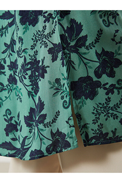 LC Waikiki Floral Women's Tunik with Judge Collar