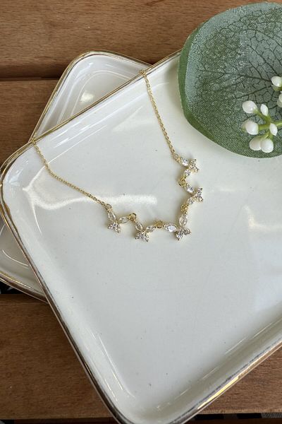 My Joyas Design Little Butterflies Crispy Necklace 48cm