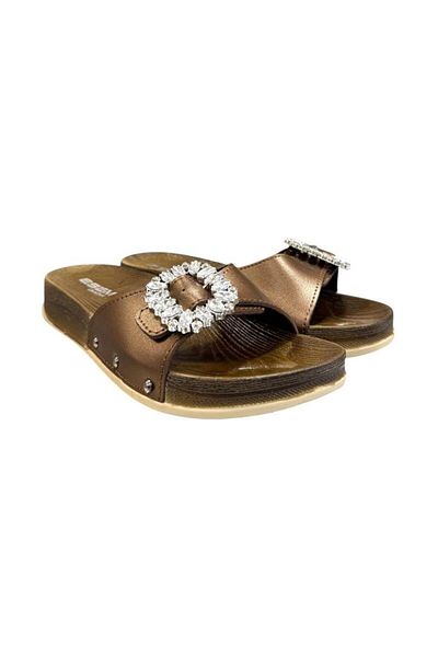 Esem Anatomical Sole Daily Slippers with Buckle Detail