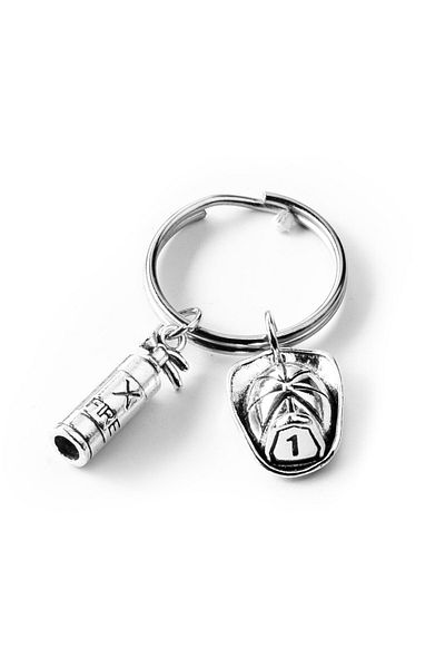 Gadget Master Firefighter keychain