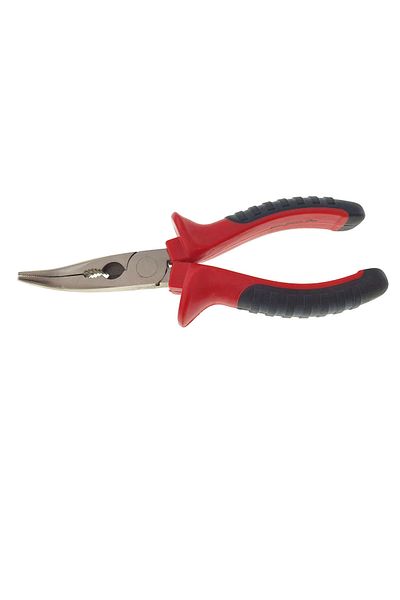 OEM Pliers with bent sharp tip, insulated handles, with non-slip grip, length 160mm
