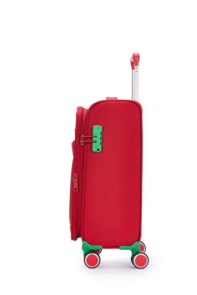 United Colors of Benetton Ultra Hafif Kumaş 3 Lü Valiz Seti